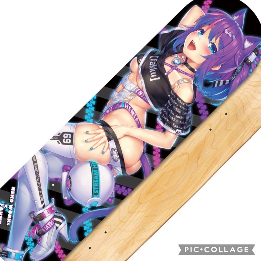 FAKKU x Projekt Melody スケートボード デッキのみ さより FAKKU x Projekt Melody スケートボード デッキのみ さより - メルカリ