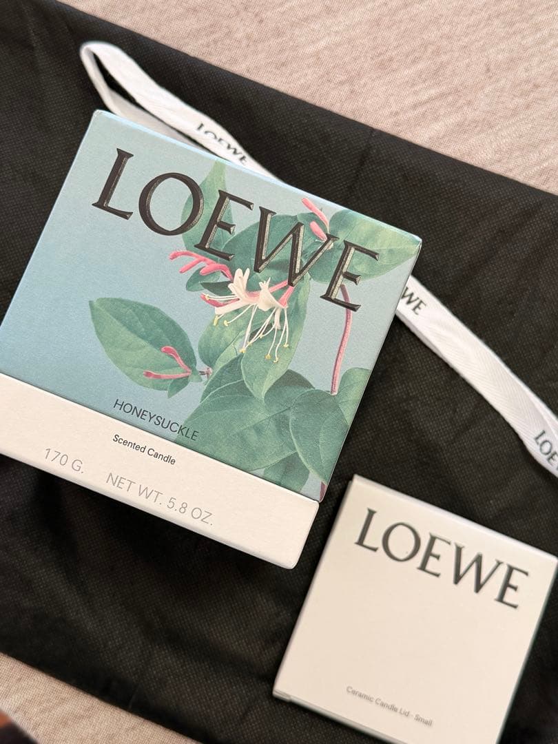 【未開封】LOEWE Honeysuckle キャンドル 170g フタ付き