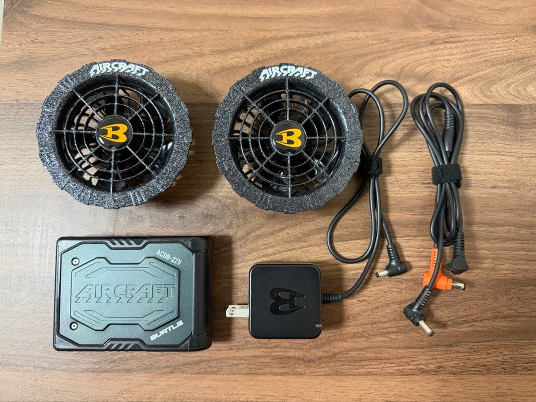 バートル　2024 年AC08-1ファンユニットAC08バッテリー(22V)