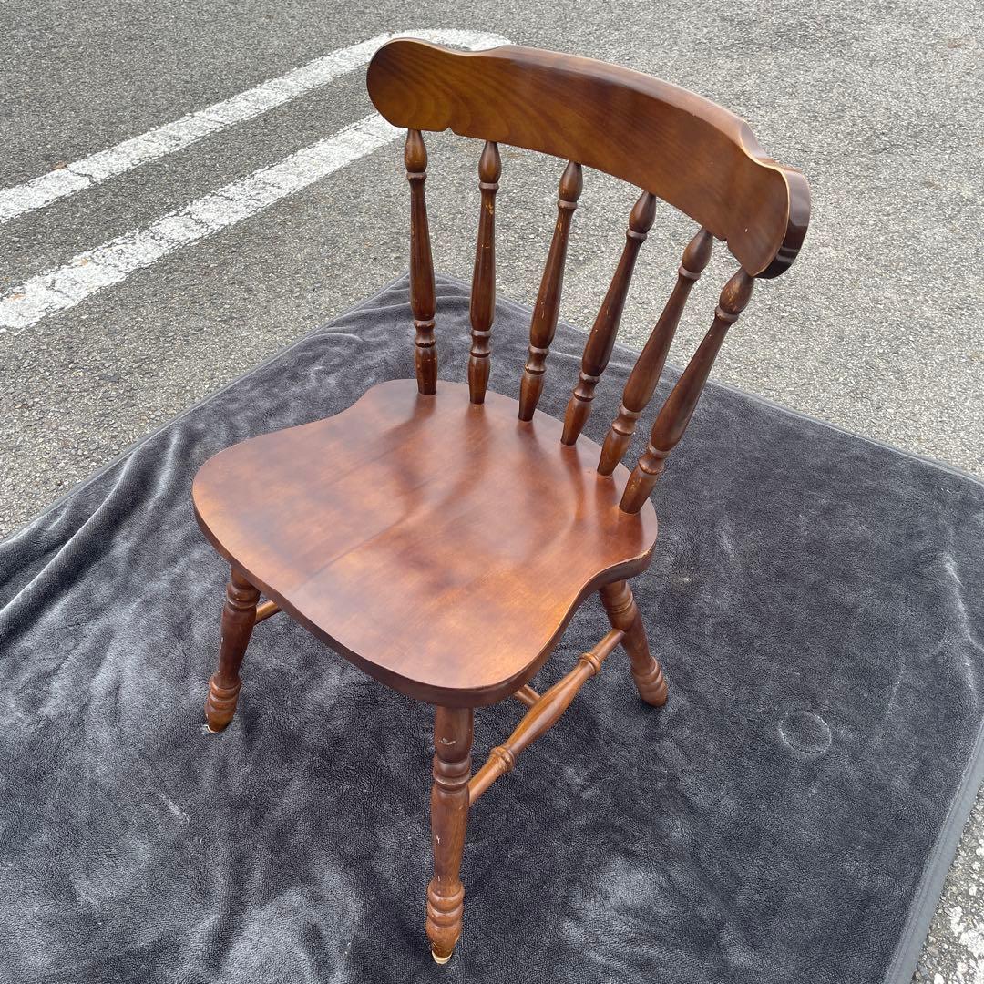 キツツキマーク 飛騨産業 ダイニングチェア 木製チェア