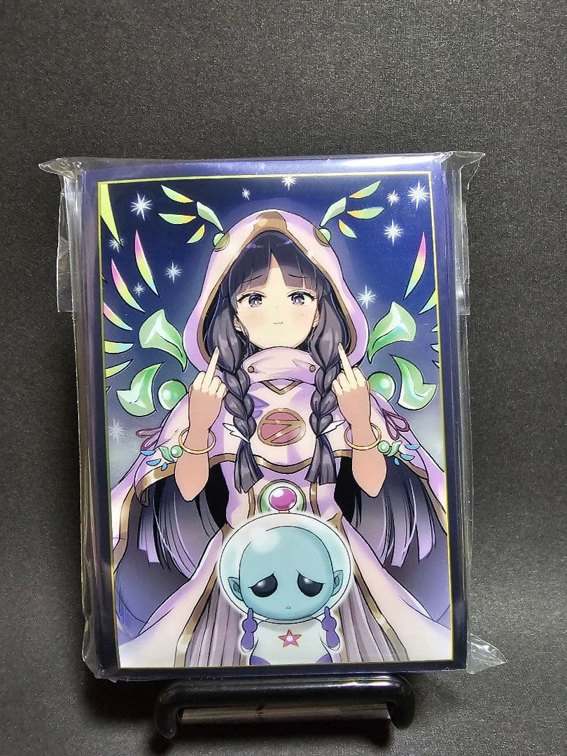 未開封 スリーブ 遊戯王 宣告者の神巫 イーバ 遊戯王 新品未開封 ウズヒメの御巫 スリーブ 100枚入り - メルカリ