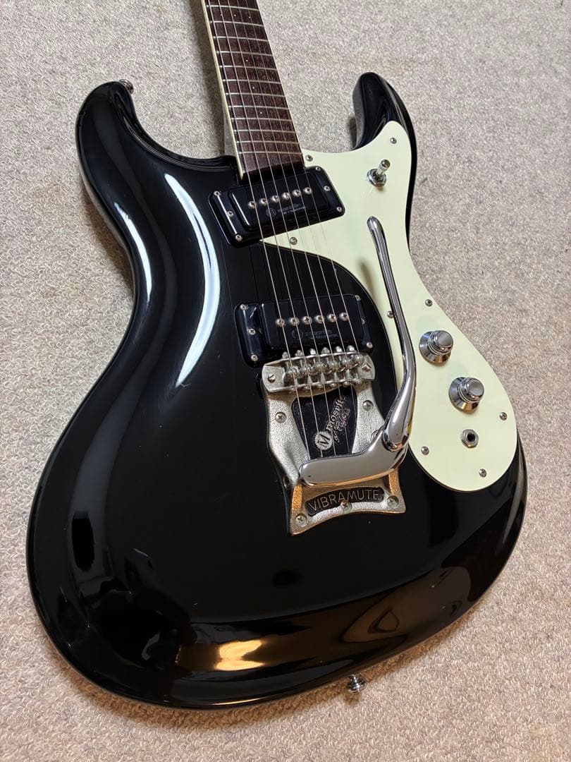 ■モズライト国産黒雲製グレードの高いSC65 ベンチャーズモデル　演奏動画あり！