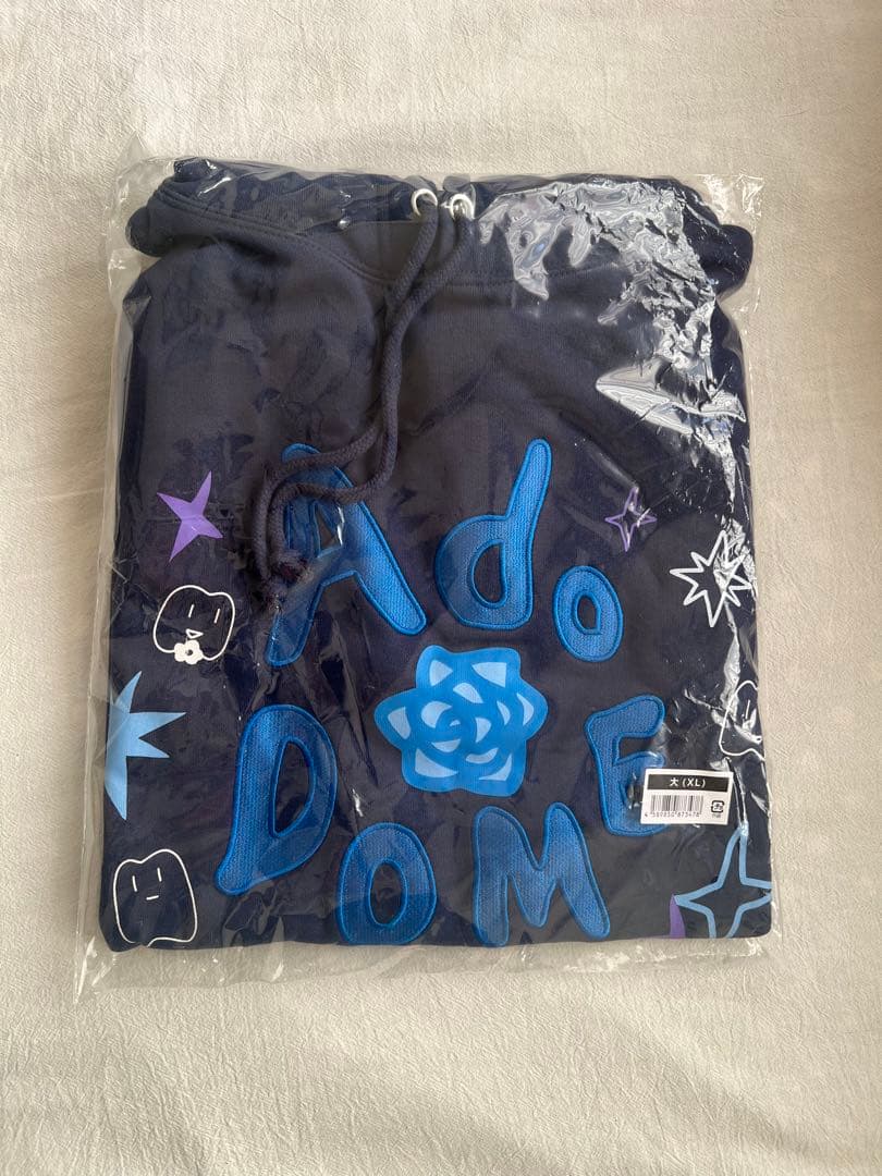 Ado よだか　ファッショナブル「よだか」フーディー大（XL） 即発送可【完全正規品】Ado ファッショナブル「よだか」フーディー 大