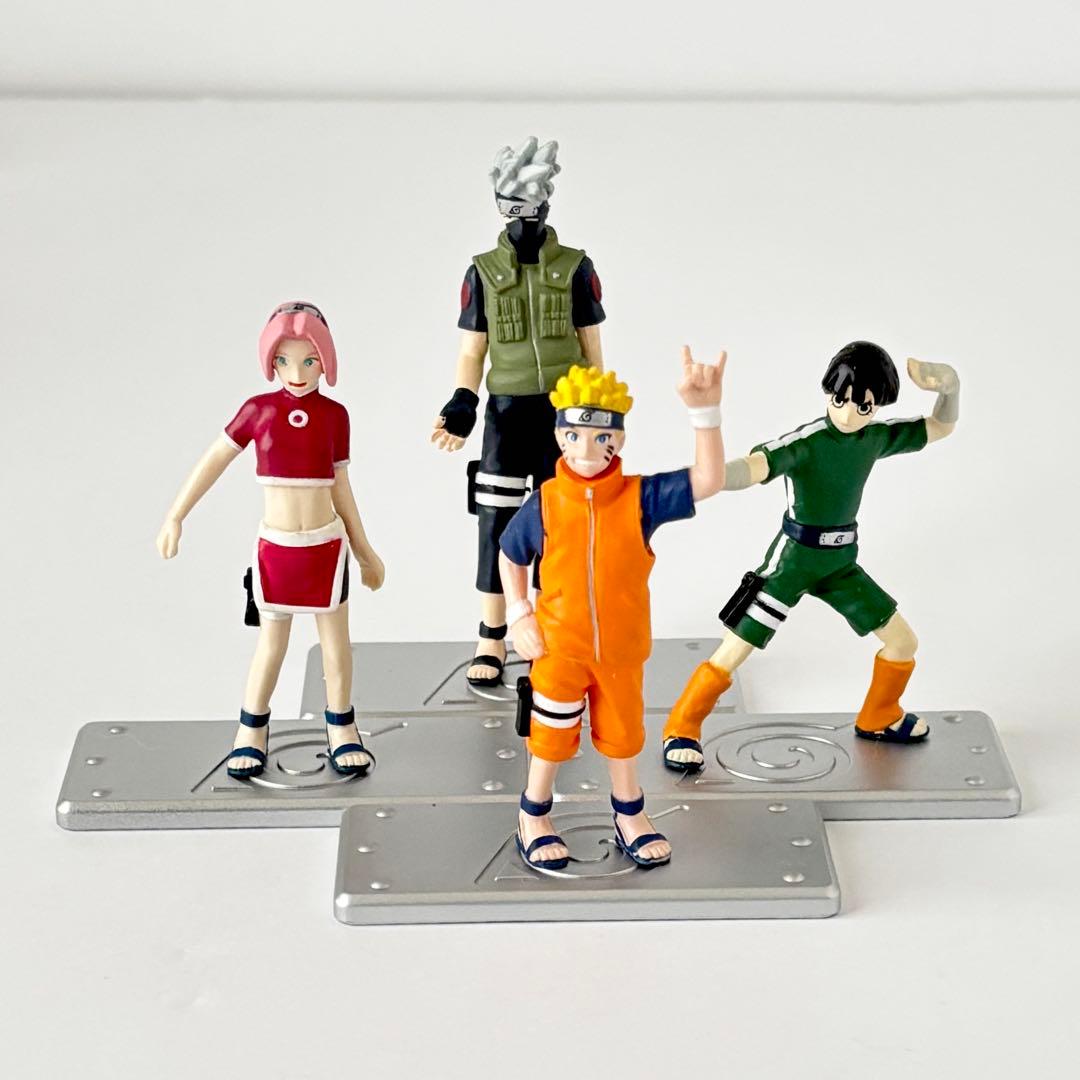 NARUTO 忍形集 映画 みかづき島 特別限定版 ミニフィギュア 4体セット