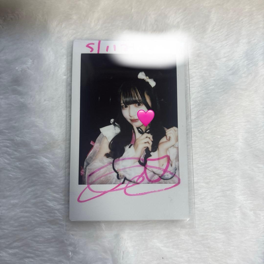 iLiFE! 那蘭のどか サインありチェキ中華チャイナ衣装 - メルカリ