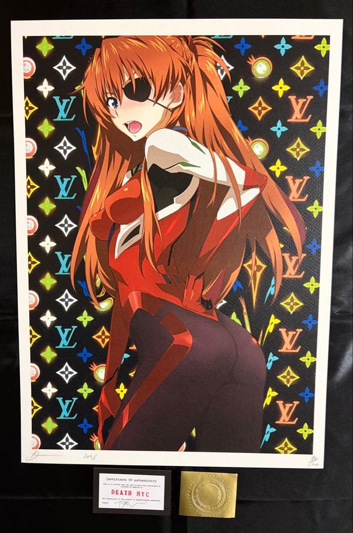 世界限定100枚 DEATH NYC アート ポスター ev04