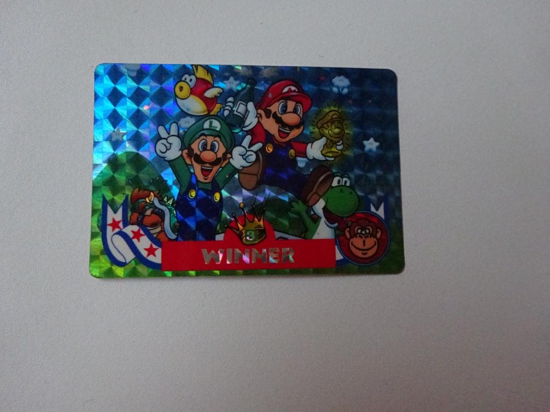 スーパーマリオカードダス Yahoo!オークション - カードダス スーパーマリオランド(パート2) No.1