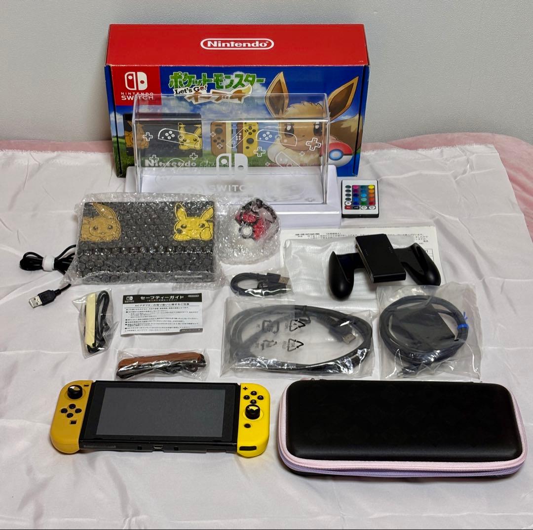 Switch 本体 ピカチュウ イーブイ ポケモン 動作確認 初期化済 Yahoo!オークション -「ピカチュウ switch」(ニンテンドースイッチ本体