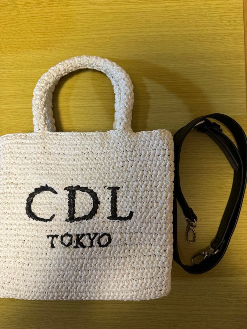 【美品】CDL Hand Stitched Mini Basket ØMI CDL Hand Stitched Mini Basket CDL TOKYO カゴバッグ OMl 登坂広臣