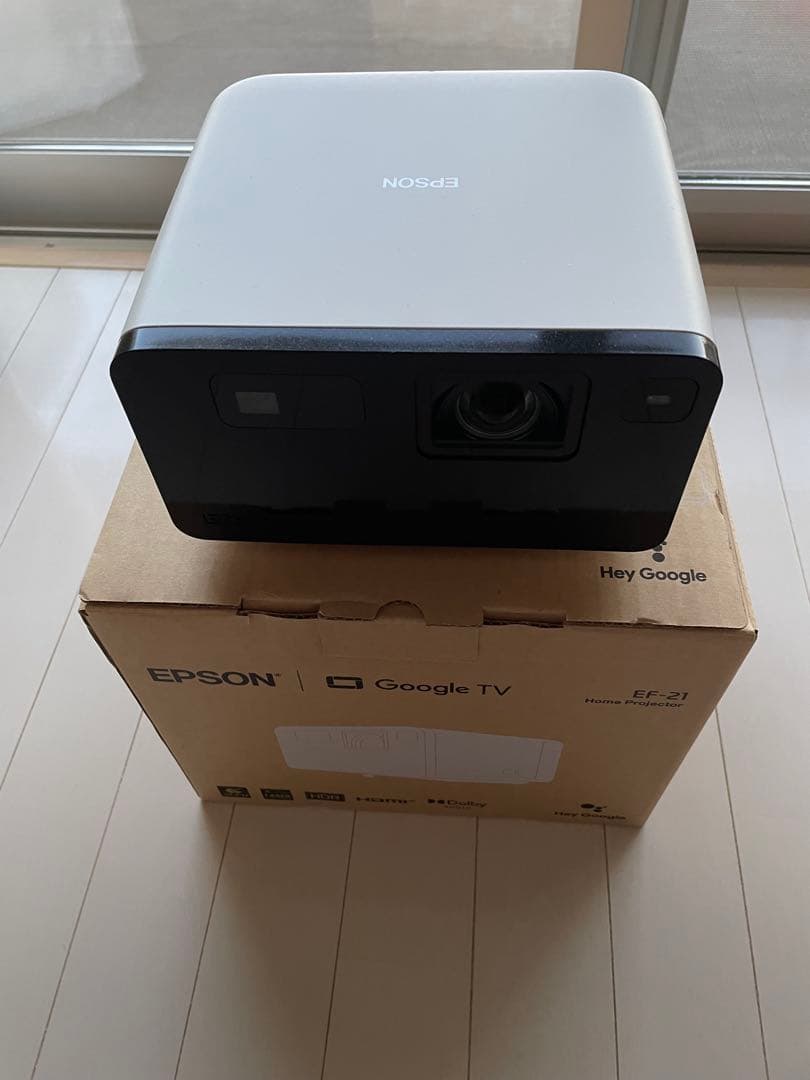 EPSON エプソン EF-21W ポータブルプロジェクター EF-22N/B EF-21W/R/G｜家庭用プロジェクター｜エプソン