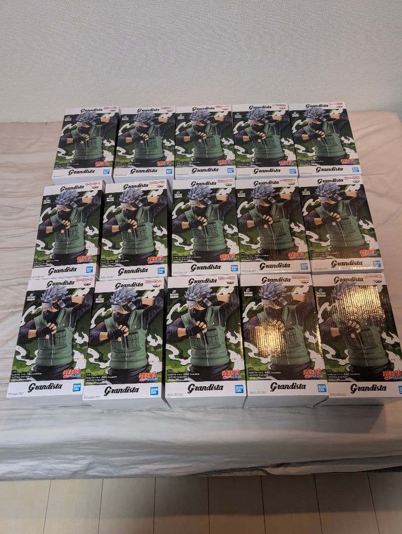 grandista NARUTO疾風伝 はたけカカシ フィギュア 15個セット