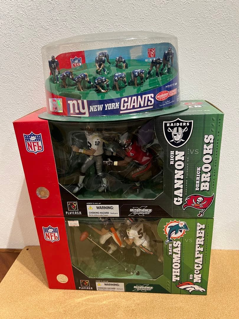NFL フィギュア 3箱 セット