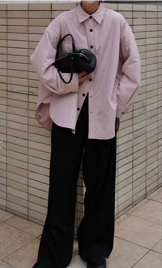 machatt パファーシャツ（ピンク）