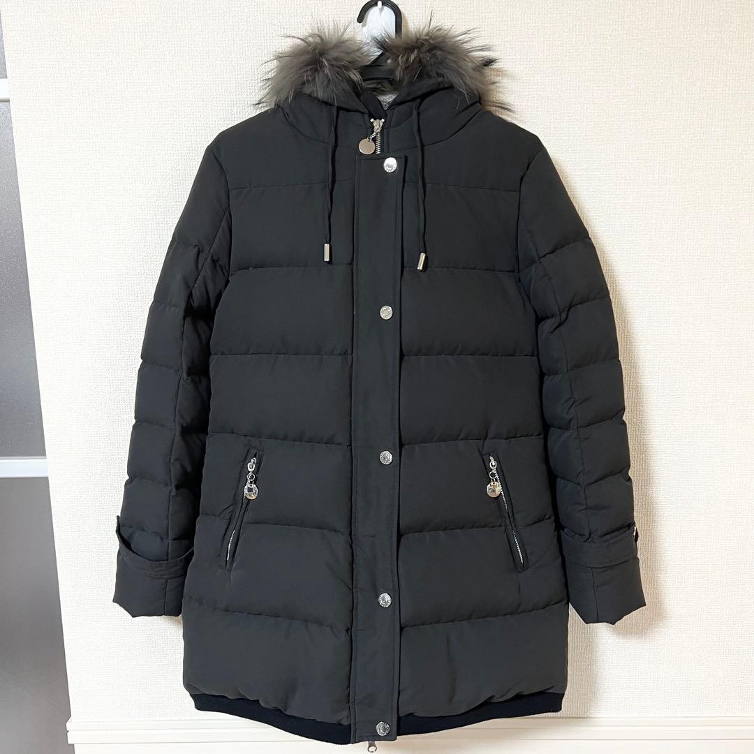 mpooh801様☆La MODE ファー付きロングダウンジャケット サイズ40