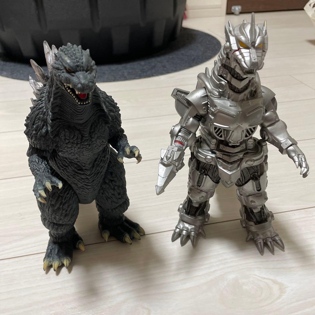 バンダイ　ゴジラ/メガゴジラセット ムービーモンスターシリーズ ゴジラ対メカゴジラ -出現!!にせゴジラ