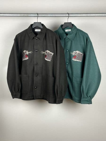 RADIALL スーベニアシャツ　ウール