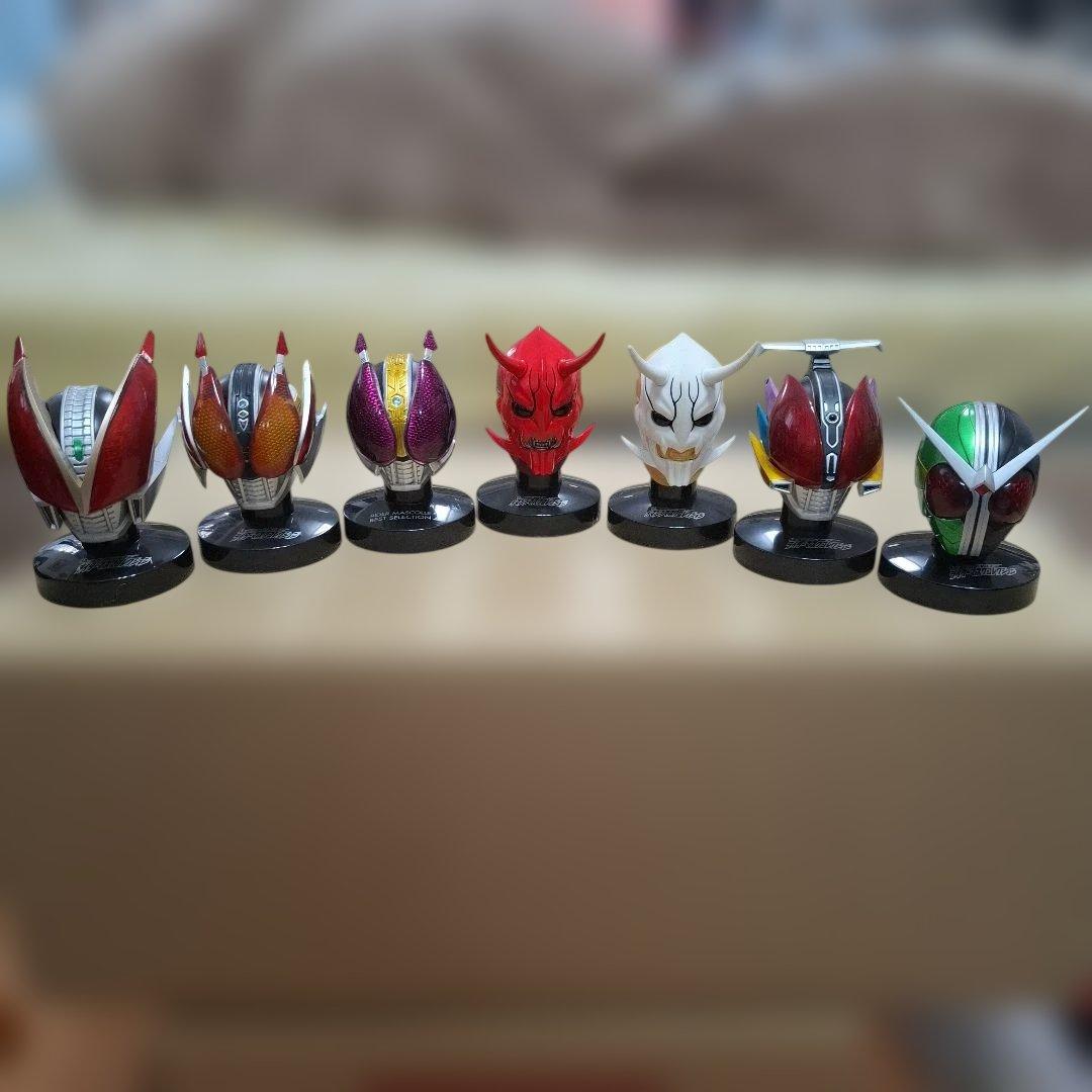 仮面ライダー マスクコレクション フィギュア 7体セット Amazon.co.jp: 仮面ライダー ライダーマスクコレクション Vol.7 (BOX