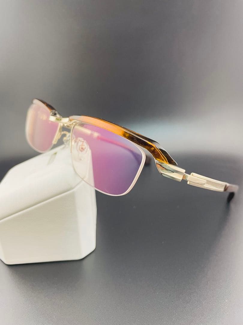 ❤️999.9(フォーナインズ)M-04 限定 日本製 Titanium 超軽眼鏡 - メルカリ