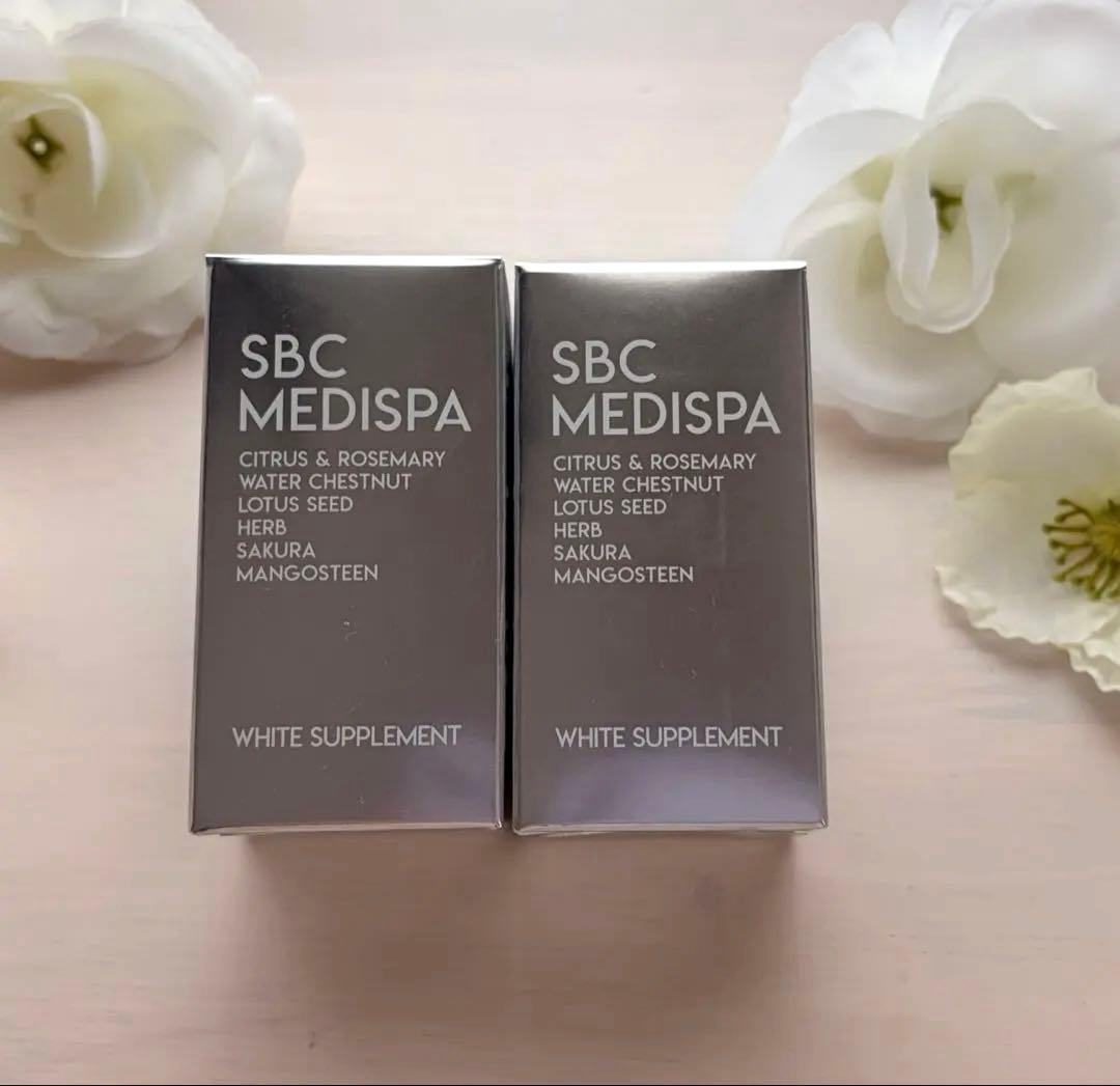 SBC MEDISPA ホワイトサプリメント　メディスパ　２箱