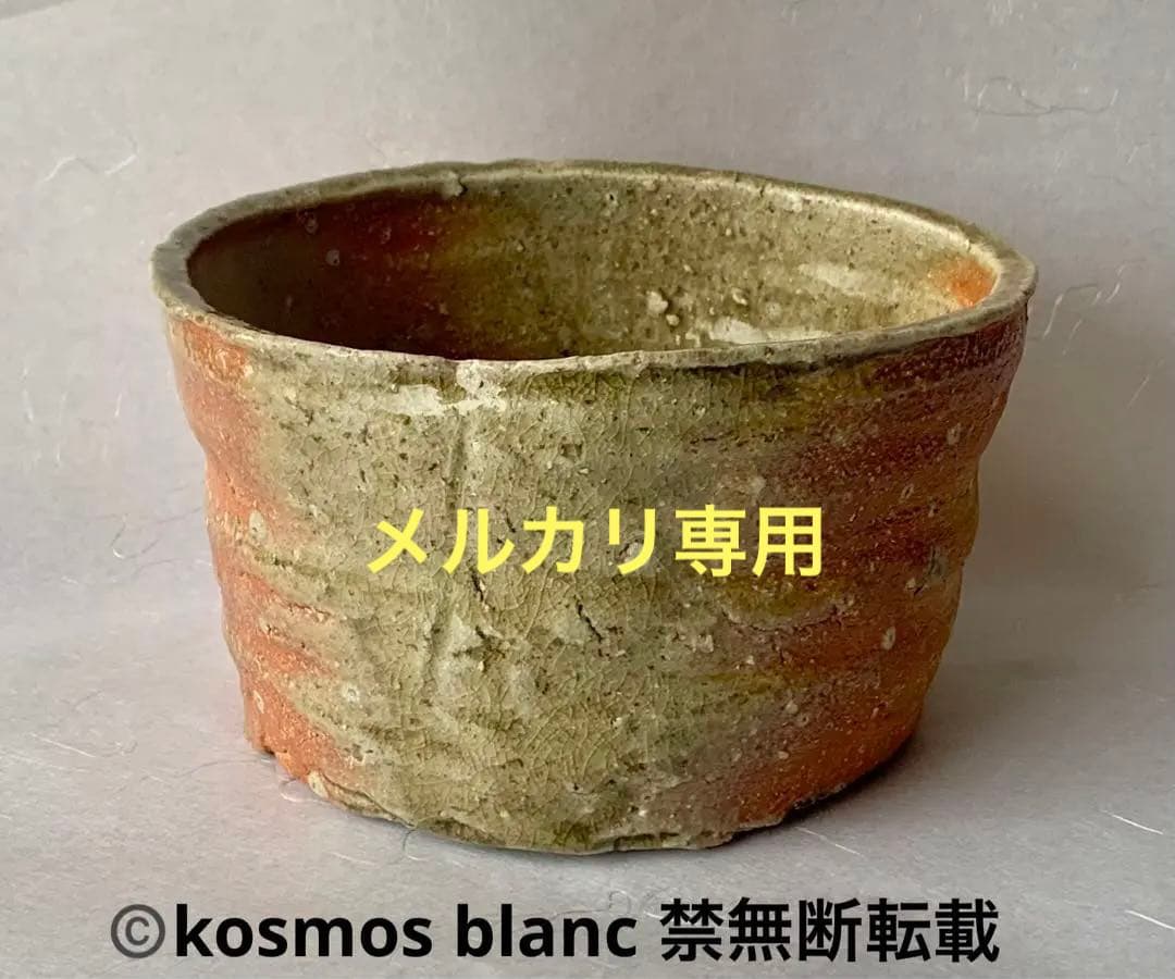 杉本貞光　信楽建水　共箱　寺垣外窯