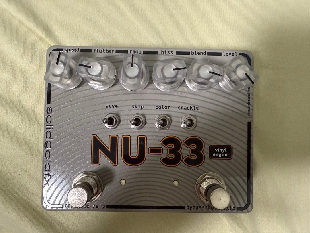 NU-33 solidgoldfx ギターエフェクター