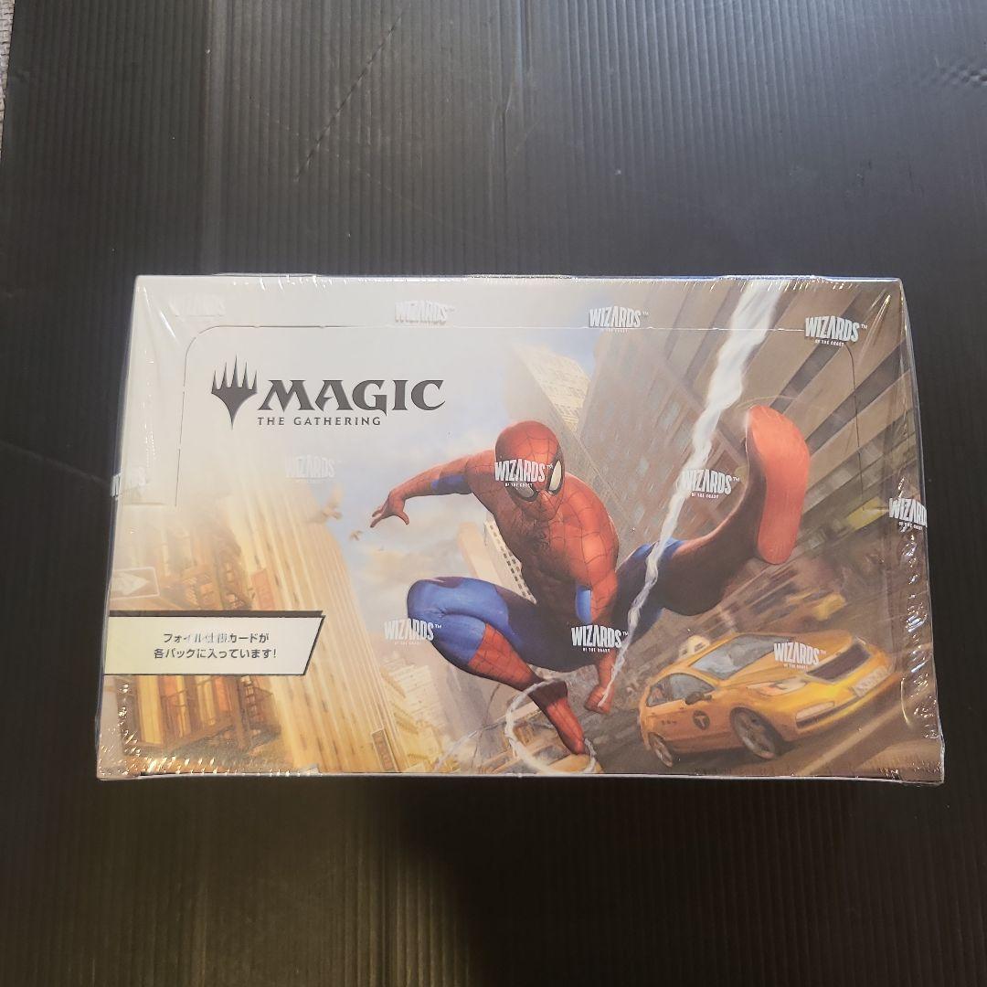 ☆新品未開封 シュリンク付き MTG スパイダーマン プレイブースター ☆