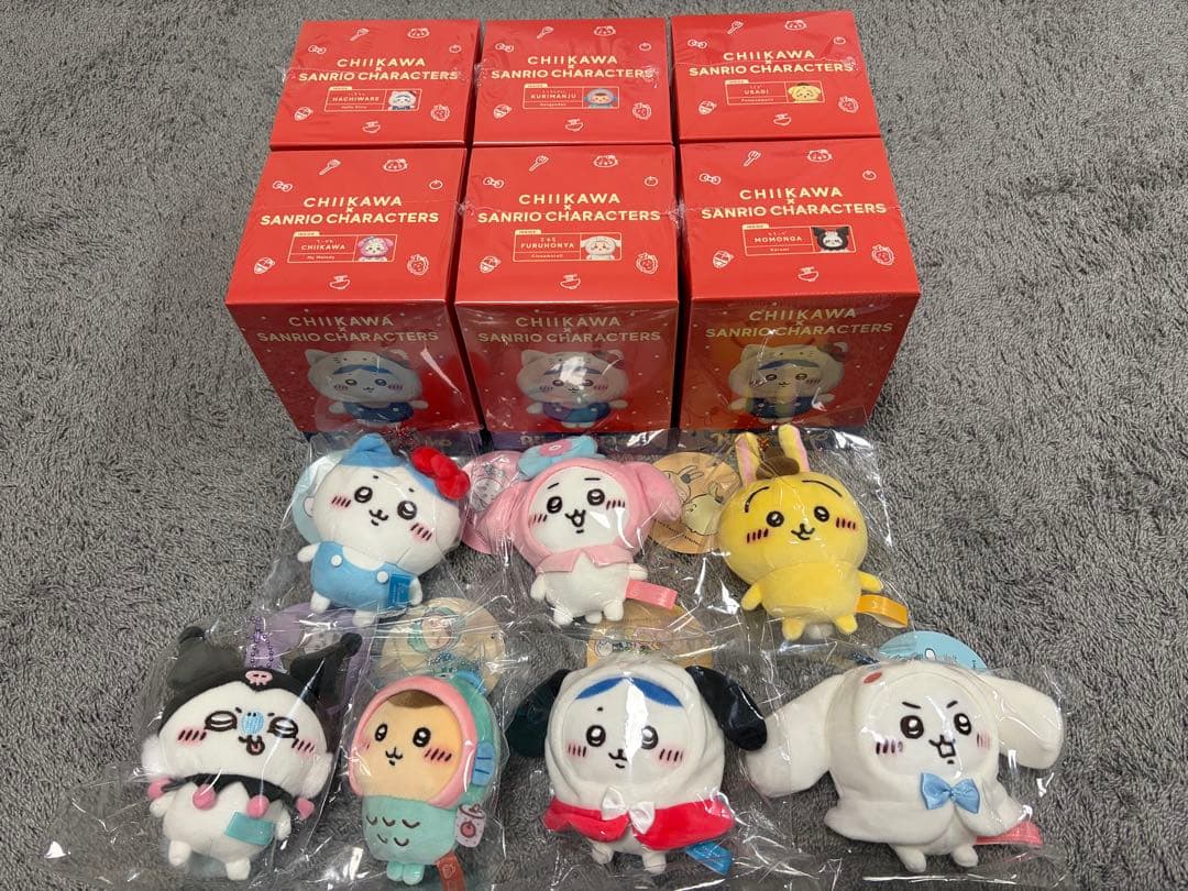 ちいかわ×サンリオコラボ13点コンプセット ちいかわ×サンリオコラボ13点コンプセット - メルカリ