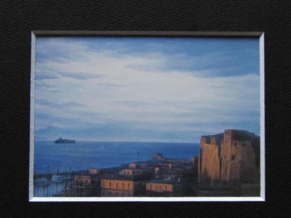 前田美智子、卵城（CASTLE DELL'OVO）の夜明け、希少な画集より