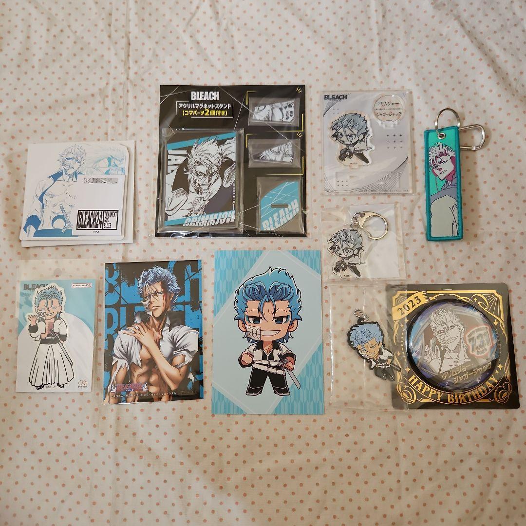 BLEACH グリムジョー・ジャガージャック グッズ まとめ売り 03/26 発送予定】 TVアニメ『BLEACH 千年血戦篇』POPUPSHOP ネーム