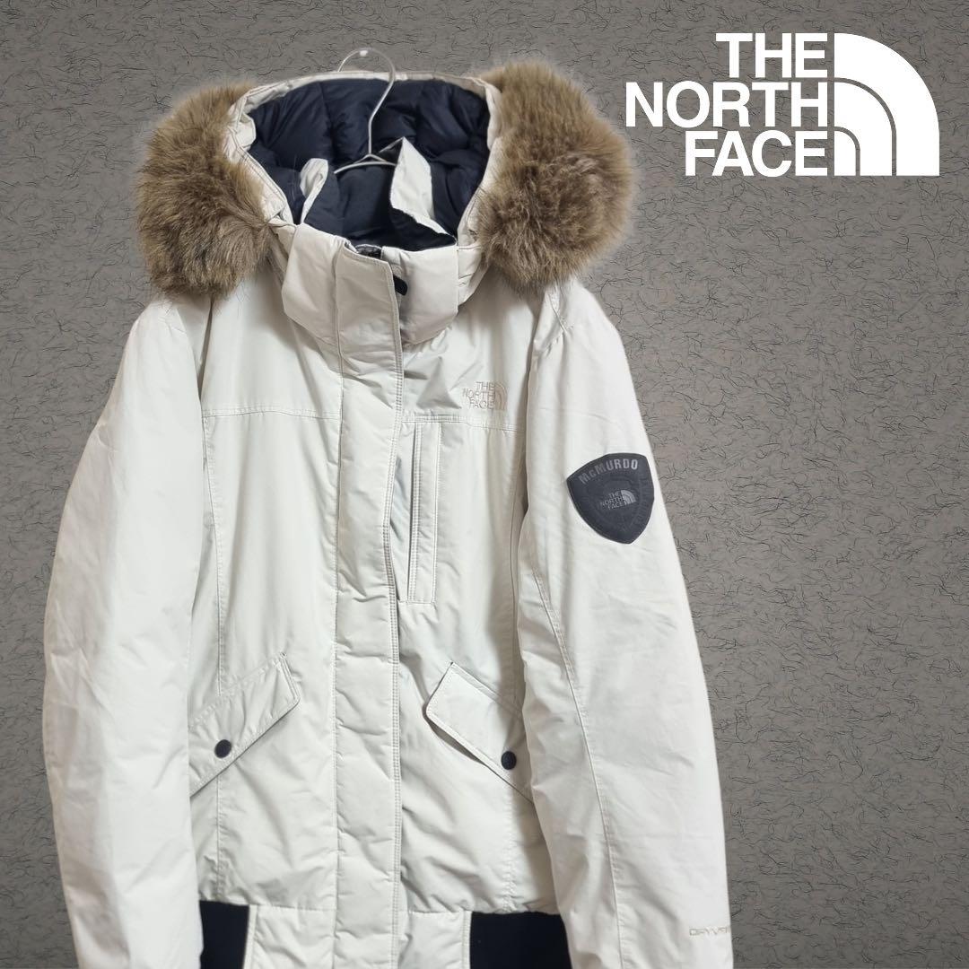 ノースフェイス　レディース　ダウン　ジャケット　マックマード　ワッペン　韓国