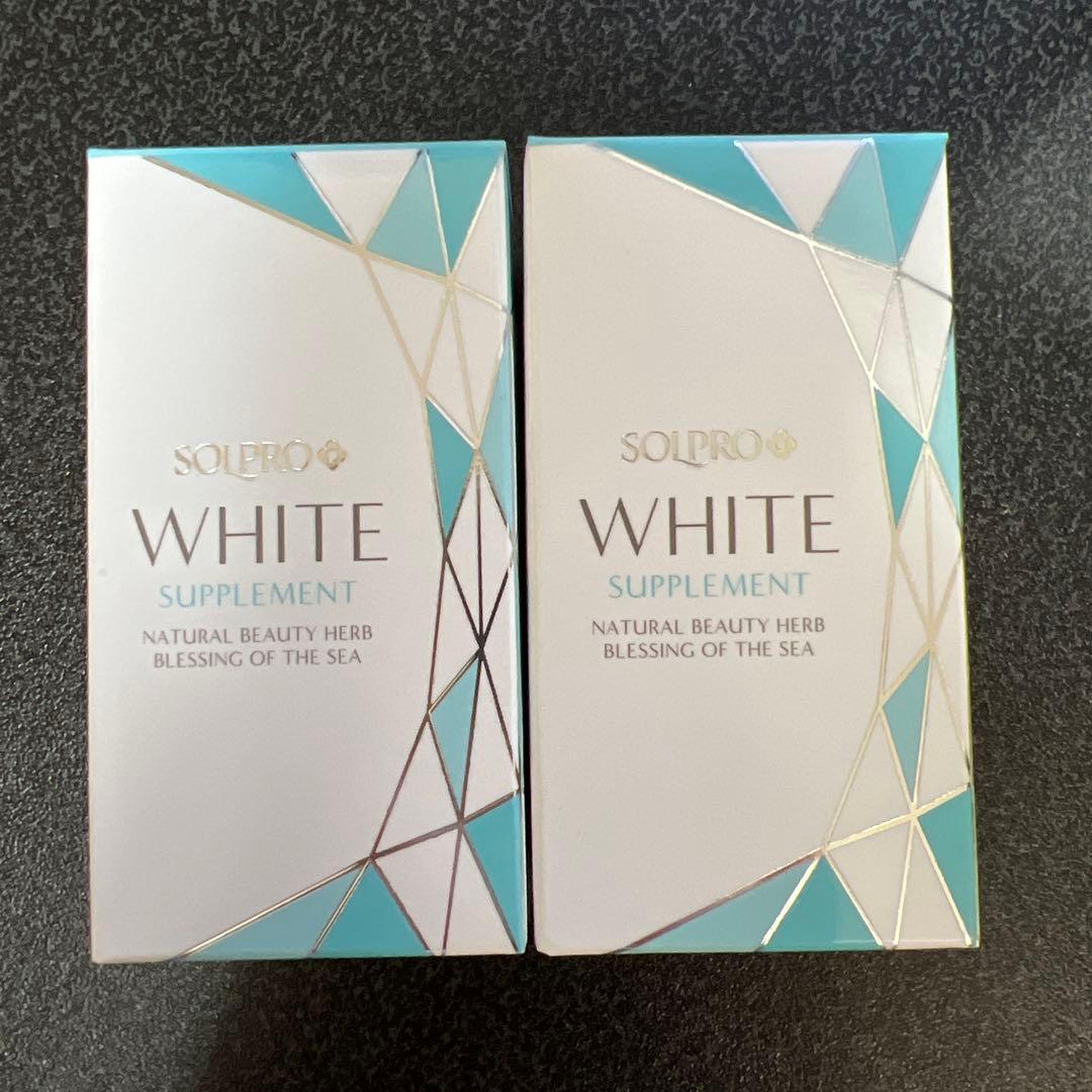 ソルプロプリュスホワイト 30粒×2箱
