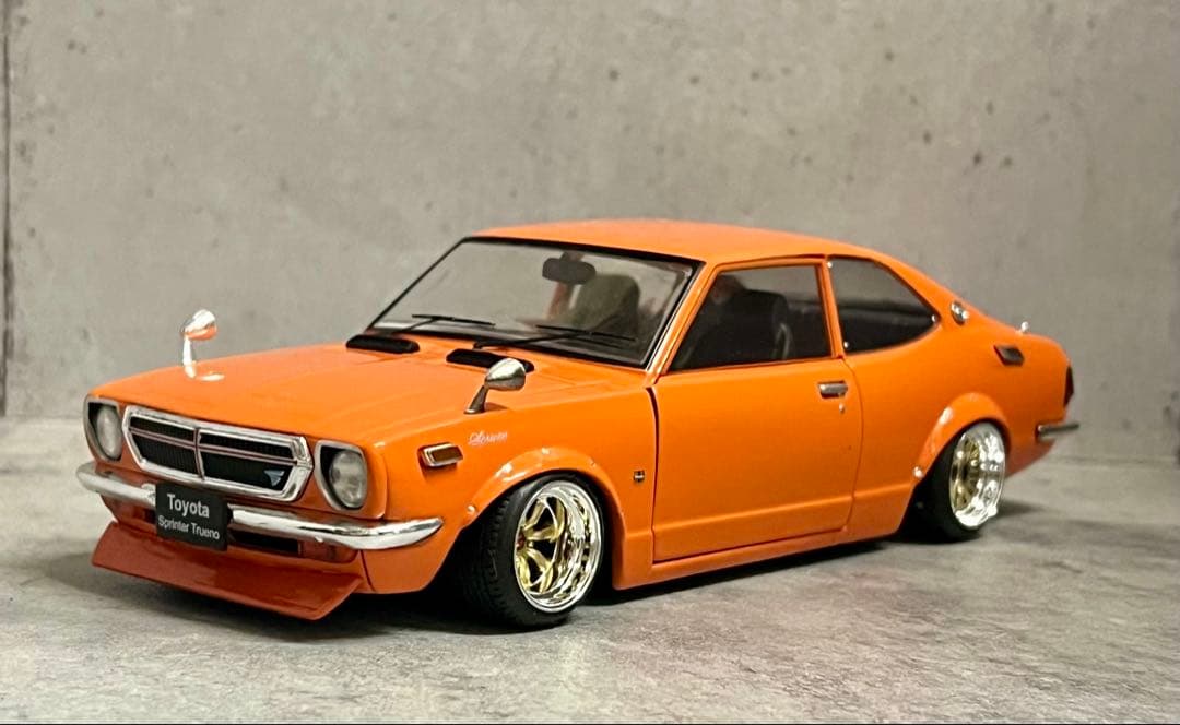 国産名車 1/24 トヨタ スプリンター トレノ カスタム 旧車 ミニカー