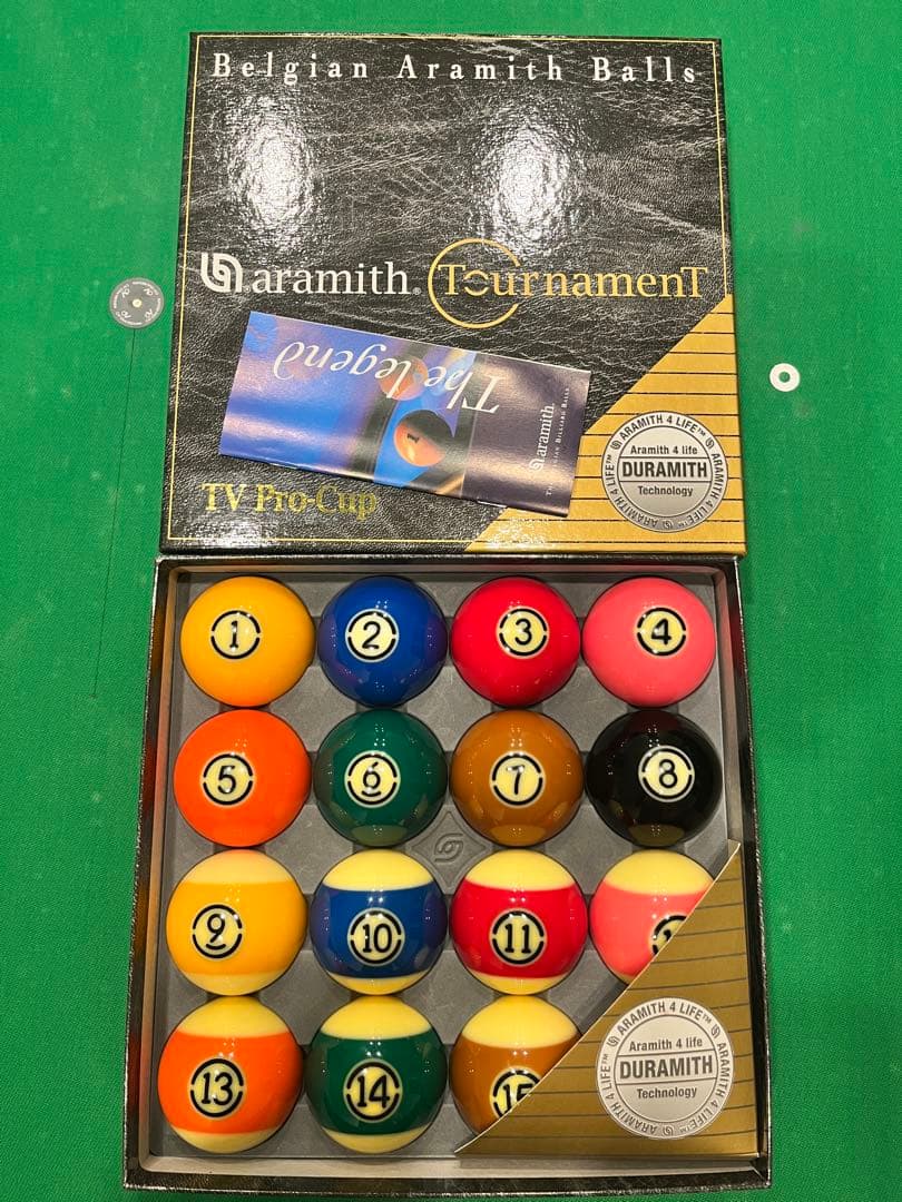aramith Tournament TV Pro-Cup 15個セット