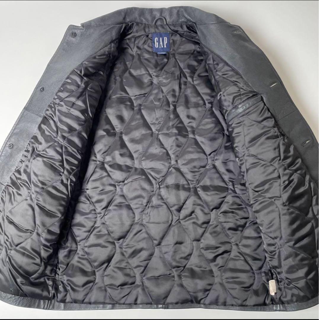 超希少】野村訓一着用 OLD GAP レザーカーコート xs - メルカリ