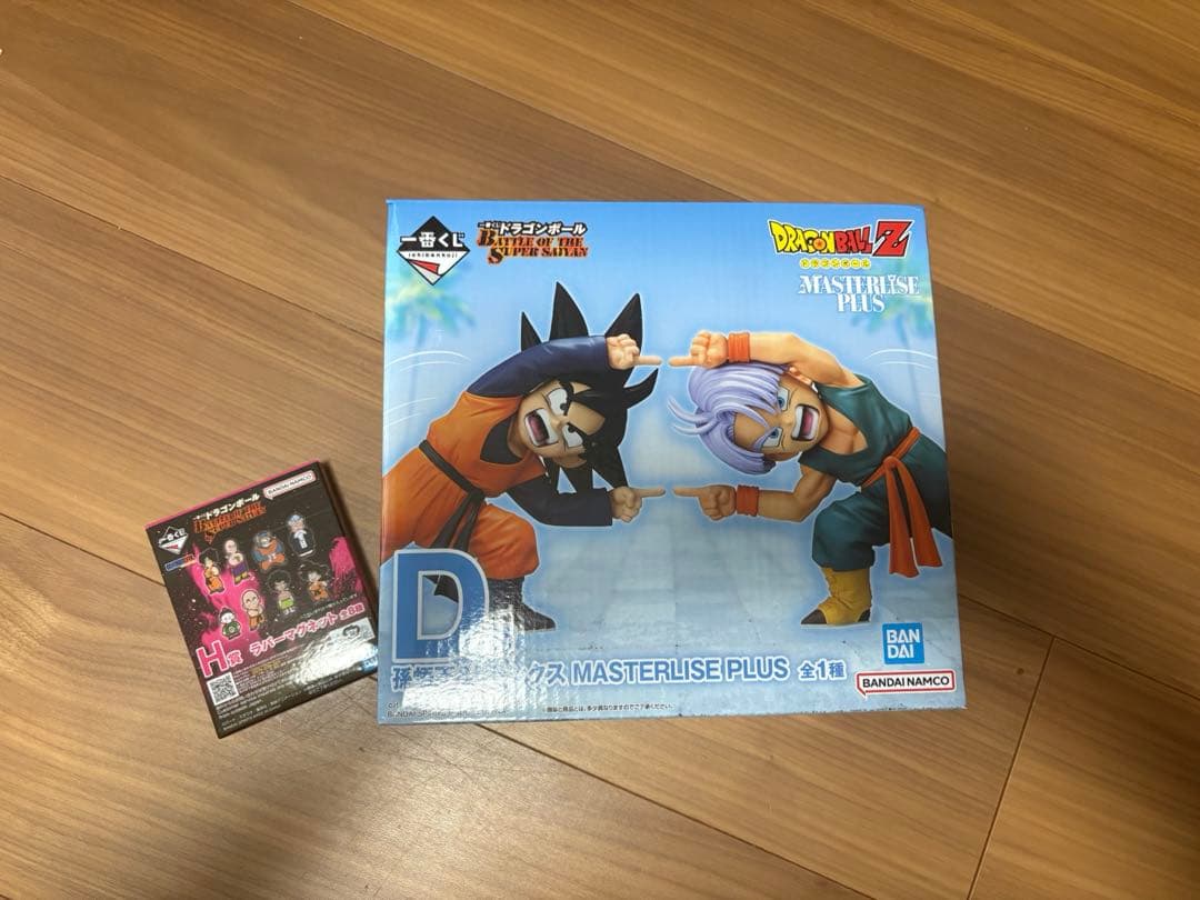 【未開封】2点 一番くじ ドラゴンボール D賞 孫悟天&トランクス ＋H賞