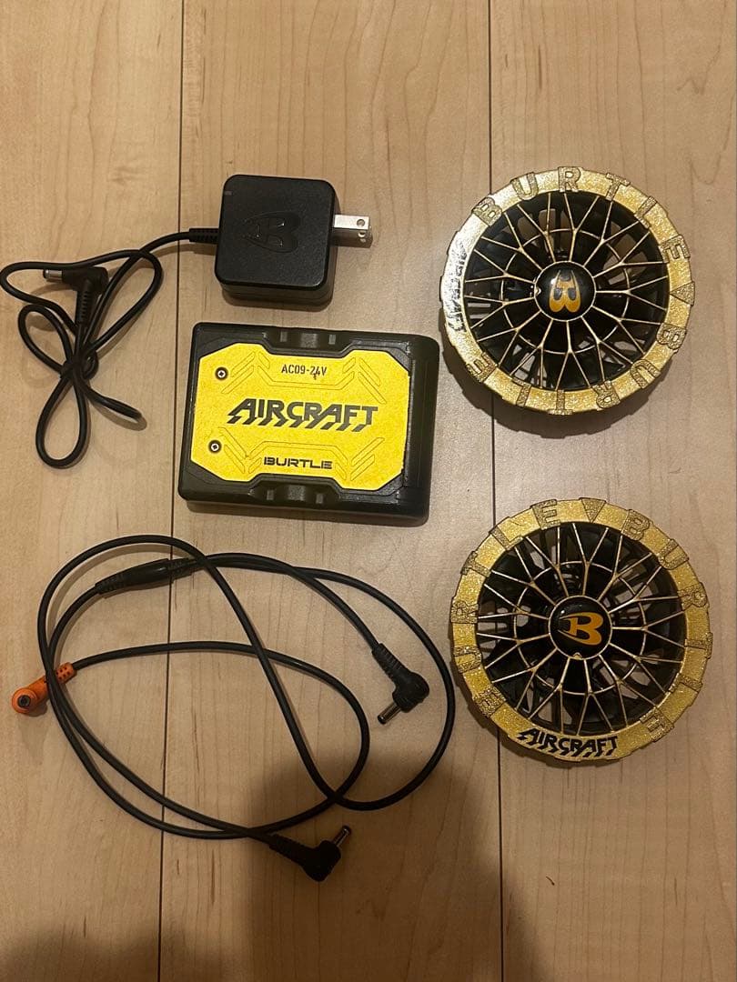 Burtle AIRCRAFT ファンセット 24V 値下げ不可　使用期間1ヶ月