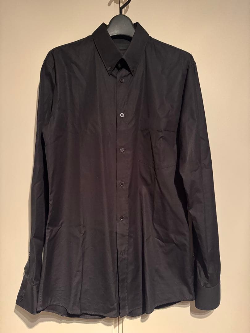 アレキサンダーマックィーン ALEXANDER McQUEEN 黒　ロングシャツ