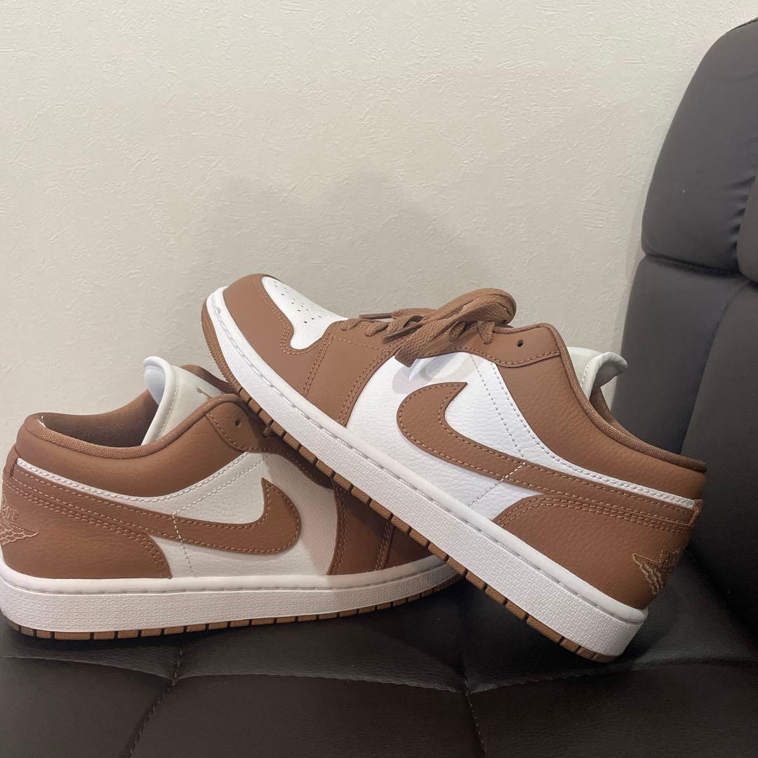 Air Jordan 1 Low ブラウン/ホワイト