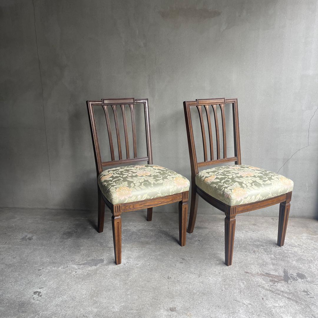 Domani カリモク　ドマーニ　ダイニングチェア　2脚セット