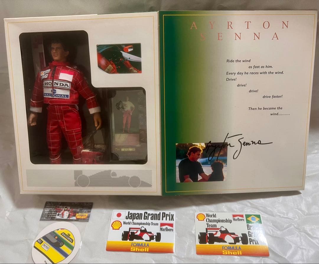 限定1999体No.715タカラ製 アイルトン・セナ フィギュア　コレクション品