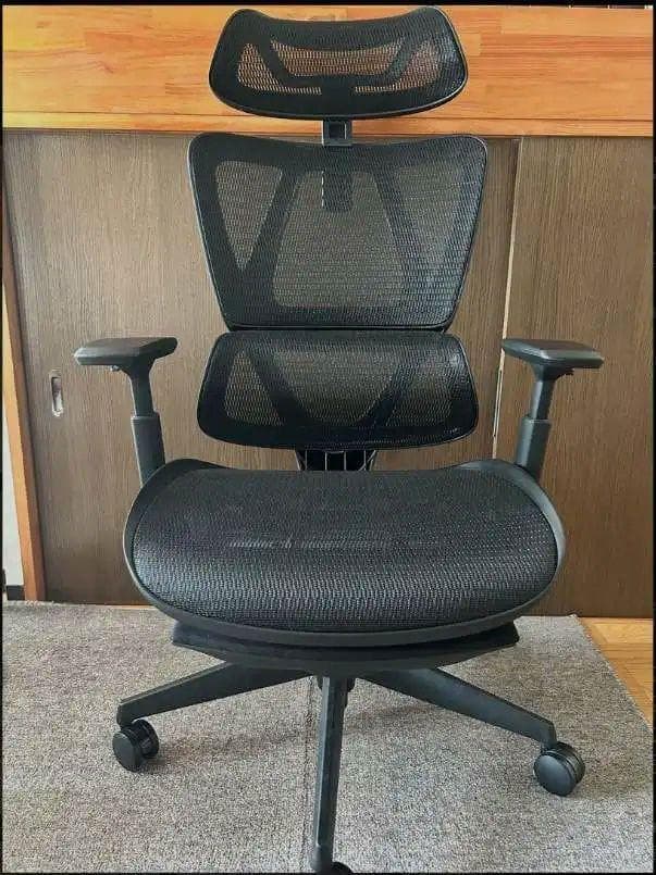 ニトリ　オフィスチェア(OC707 エラストマーメッシュ　BK)