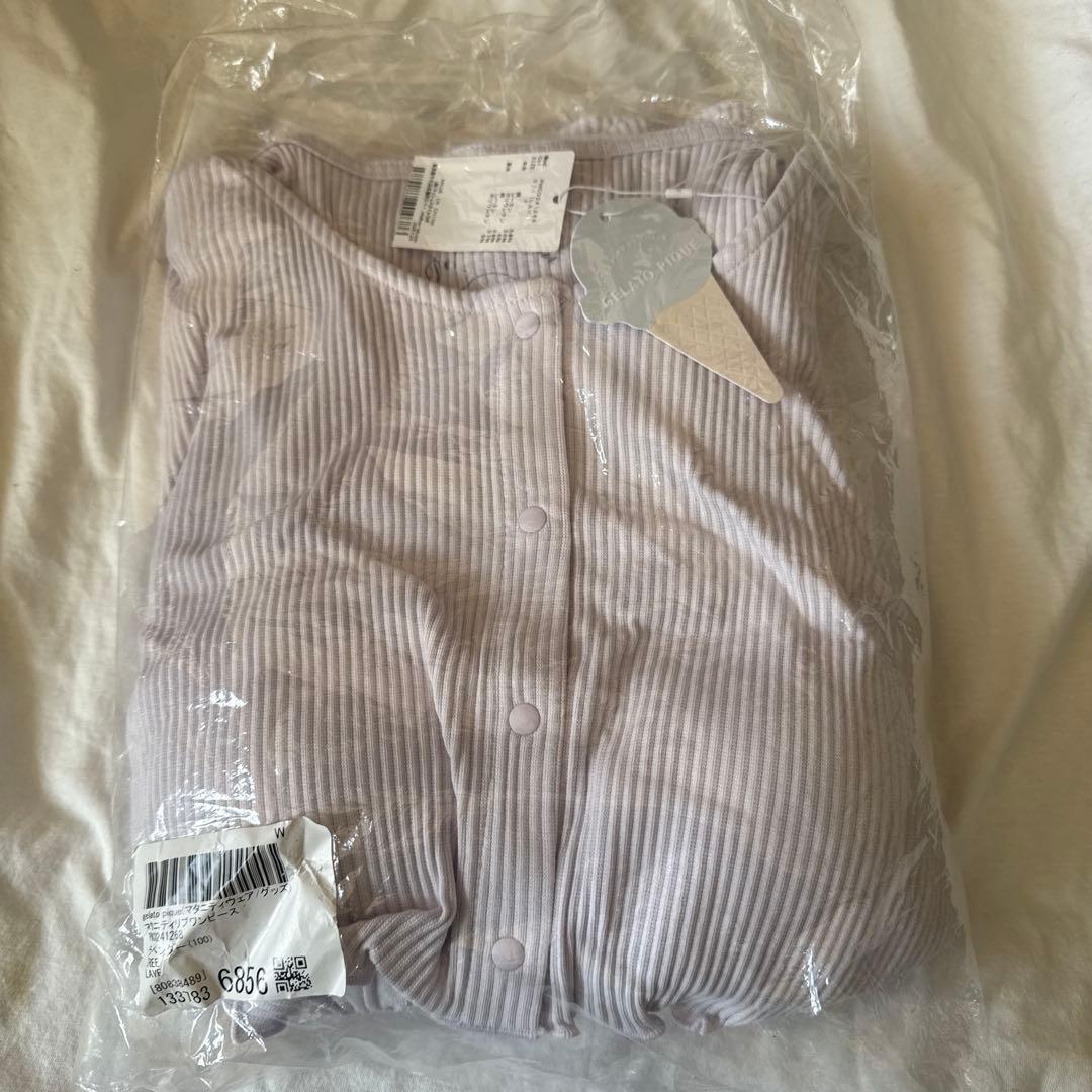 ジェラピケマタニティーリブワンピース