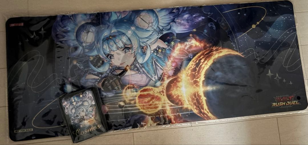 遊戯王　コスモス姫のお戯れ　スリーブ　プレイマット　新品未開封