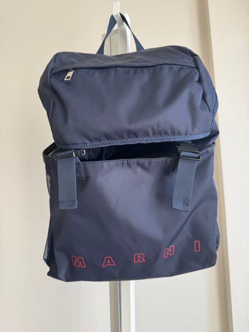 MARNI ネイビー バックパック