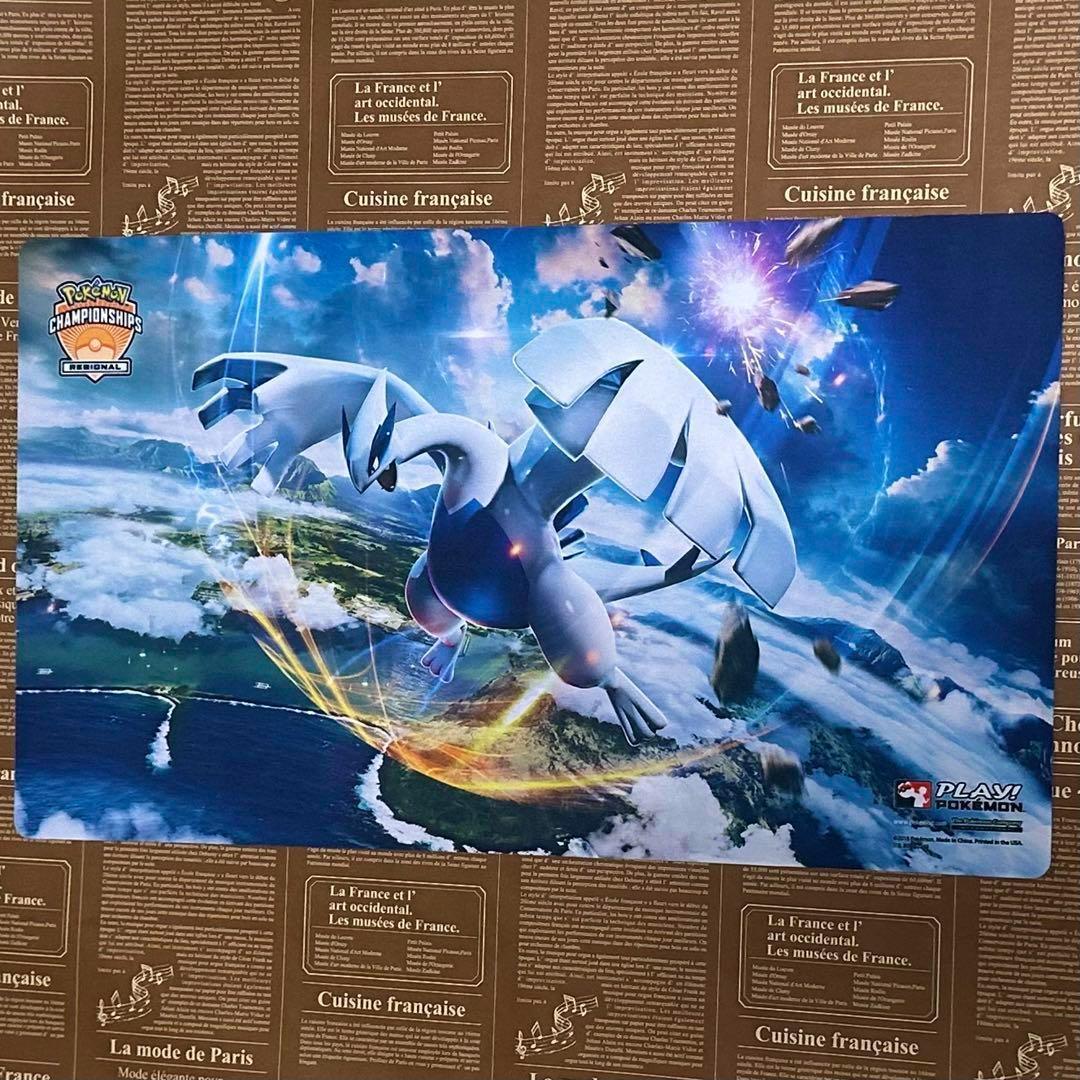 【 海外大会限定品！ 】ルギア ポケモン プレイマット 海外大会限定品！ 】ルギア TOP32 ポケモン プレイマット - メルカリ