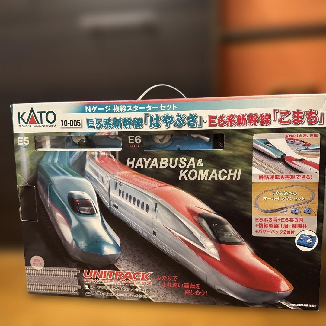 値下げです！！KATO E5系はやぶさ & E6系こまち Nゲージセット 絶版】KATO Nゲージ E5系はやぶさ・E6系こまちセット10-031完売品