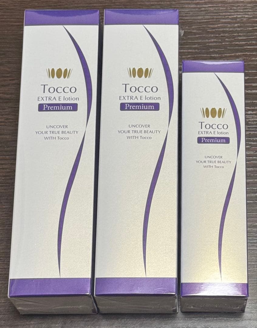 新品未使用　TOCCO　トッコ　プレミアム　Eローション　化粧水　3本