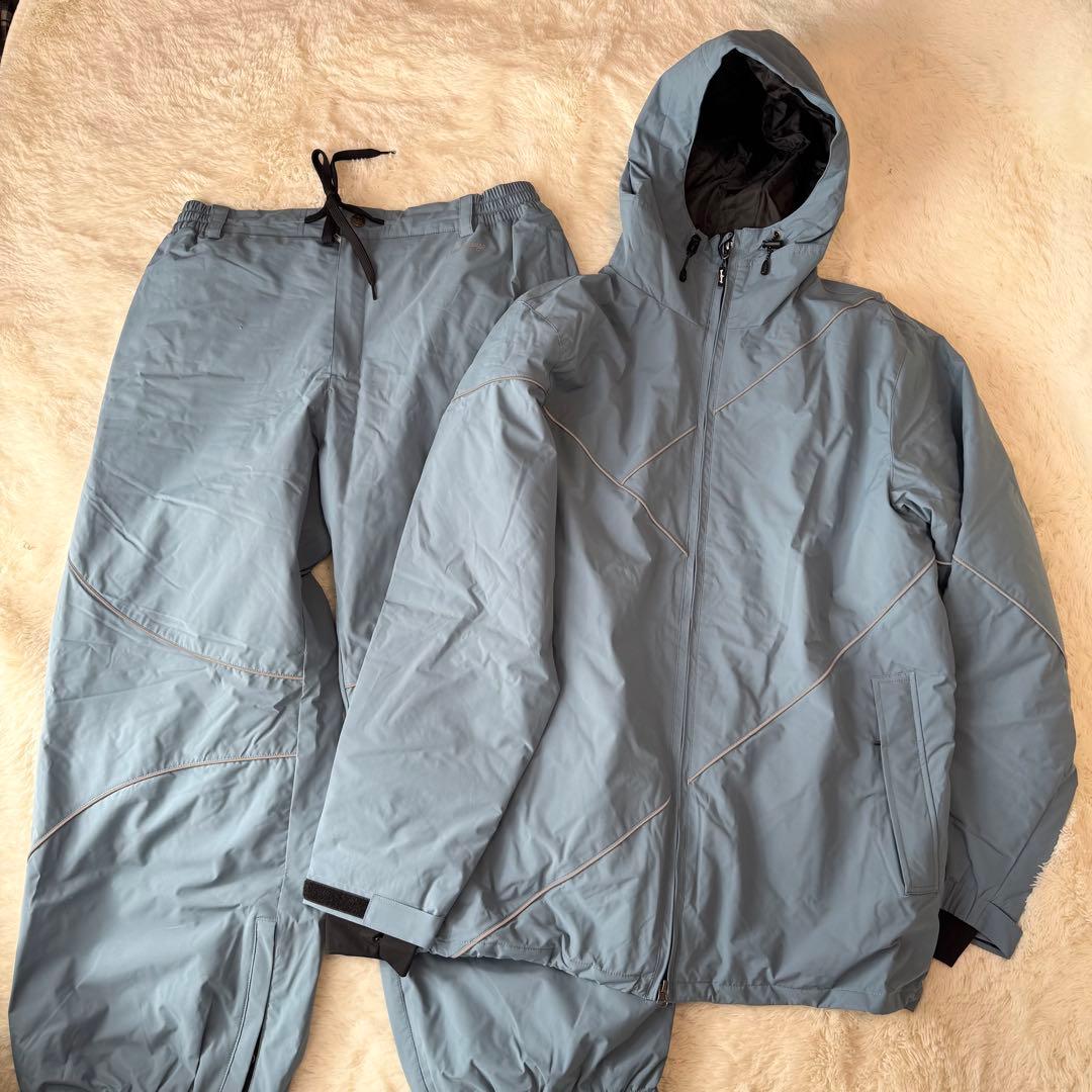 namelessage スノーボードウェア 上下セット XLサイズ 水色