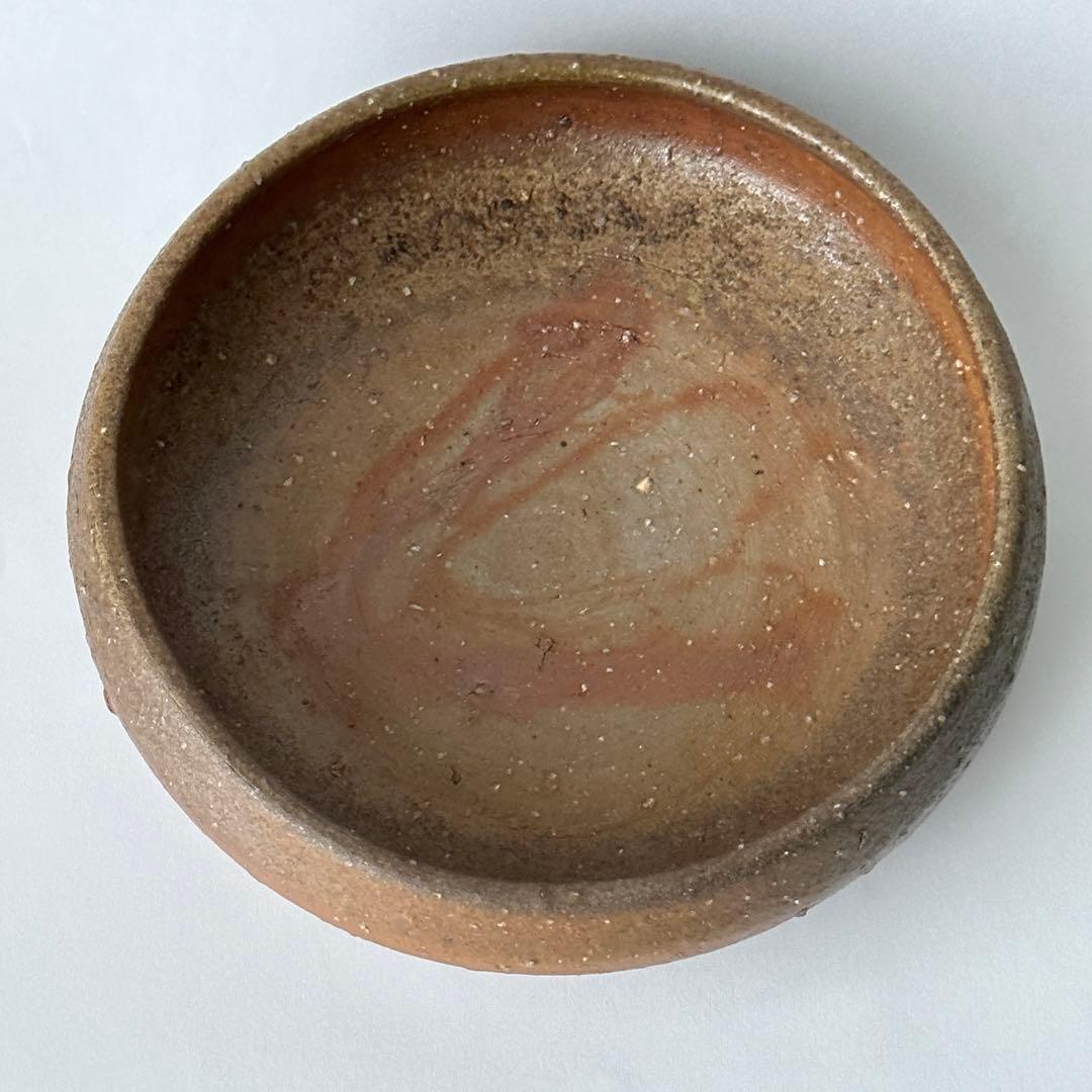 金重まこと 備前 緋襷 丸皿 小鉢