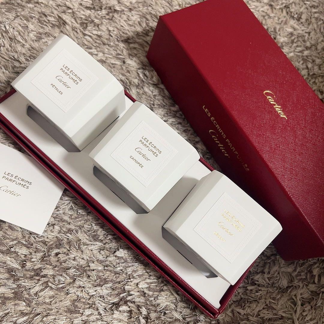 【新品】Cartier LES ÉCRINS PARFUMÉS 3個セット